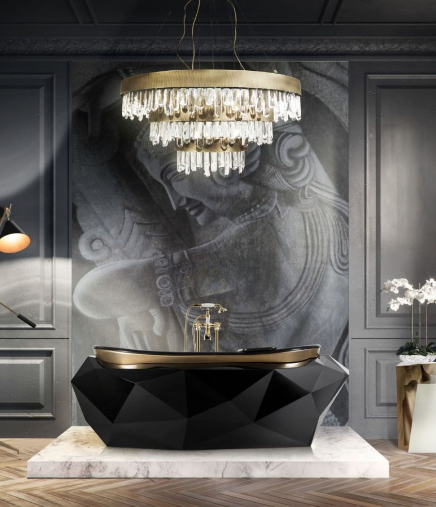 Modern Interior Design for the Bathroom by Our Sister Brand Maison Valentina