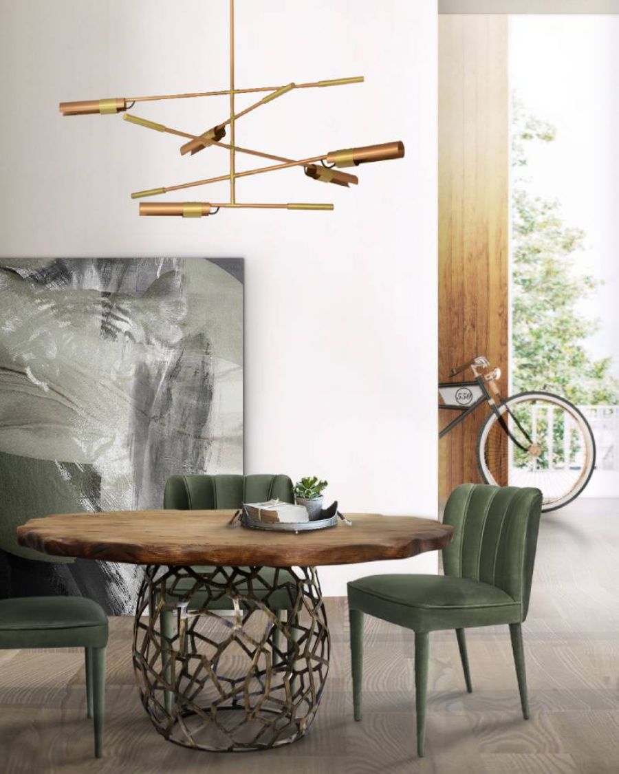 Modern Dining Room Interior Design: Fresh and Cool for the Summer