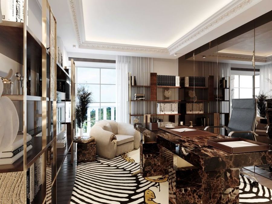 Home Office and Reading Corner Decor: Modern, Elegant & Sophisticated