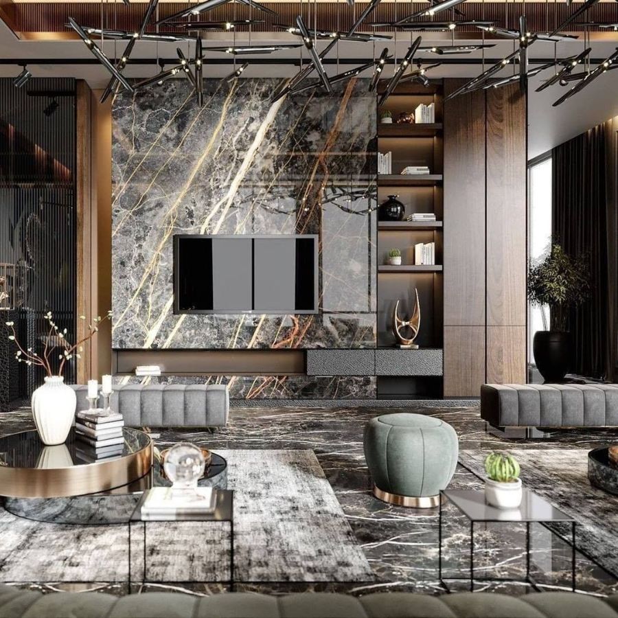 Modern Contemporary Living Room Design: Sophisticated & Elegant Decor