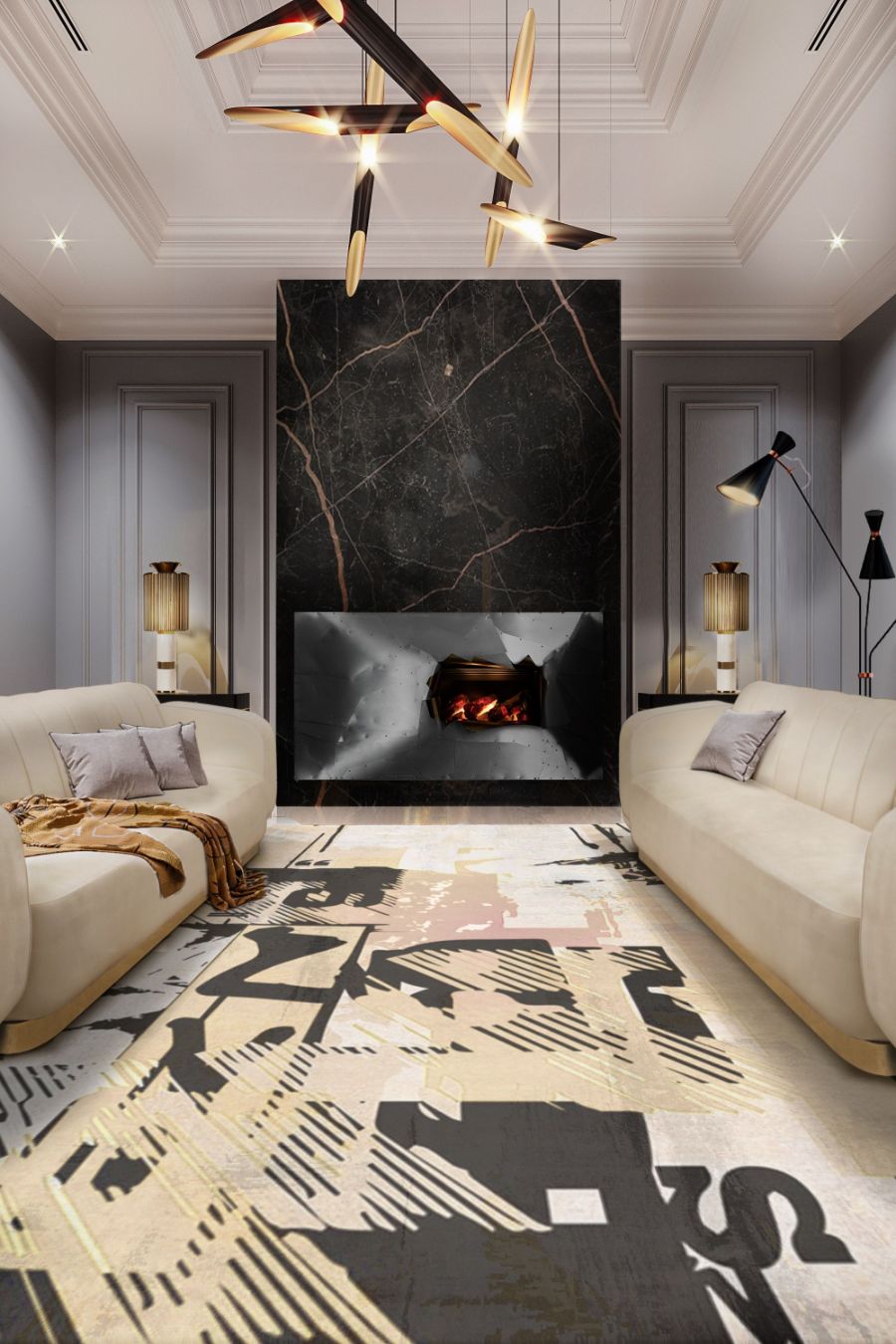 Modern Contemporary Living Room Design: Sophisticated & Elegant Decor
