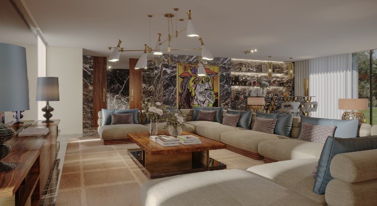 Modern Contemporary Living Room Design: Sophisticated & Elegant Decor