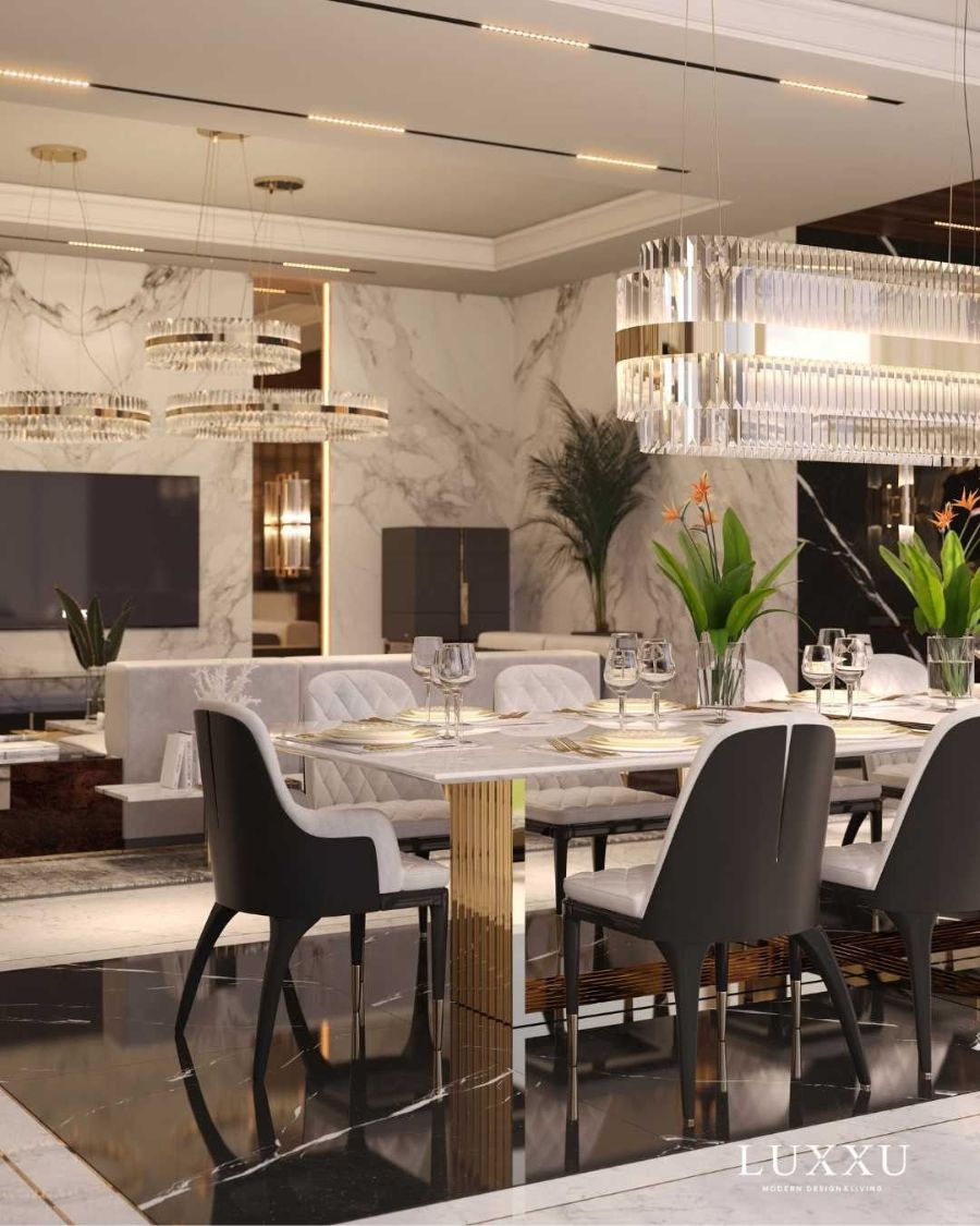 Modern Kitchen and Dining Room Design: Elegant, Comfortable, Unique