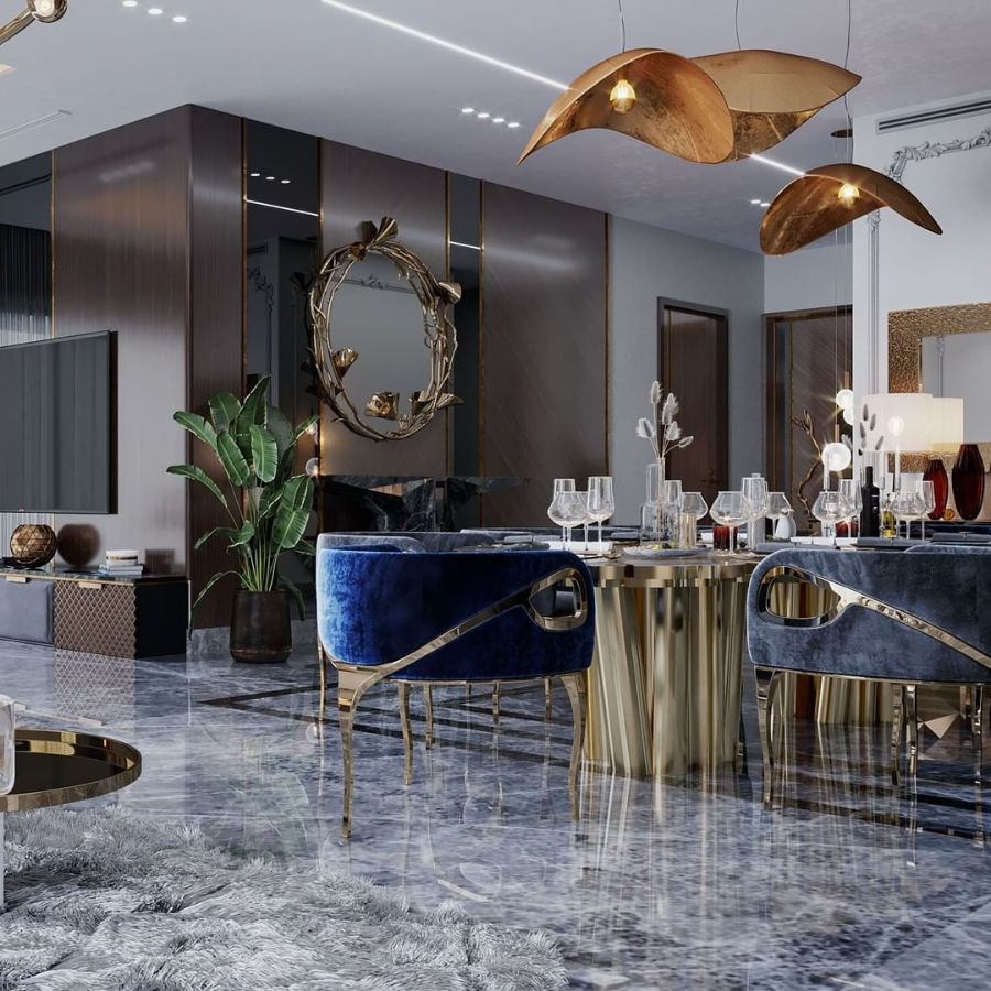 Modern Kitchen and Dining Room Design: Elegant, Comfortable, Unique