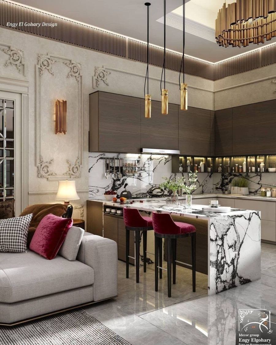 Modern Kitchen and Dining Room Design: Elegant, Comfortable, Unique
