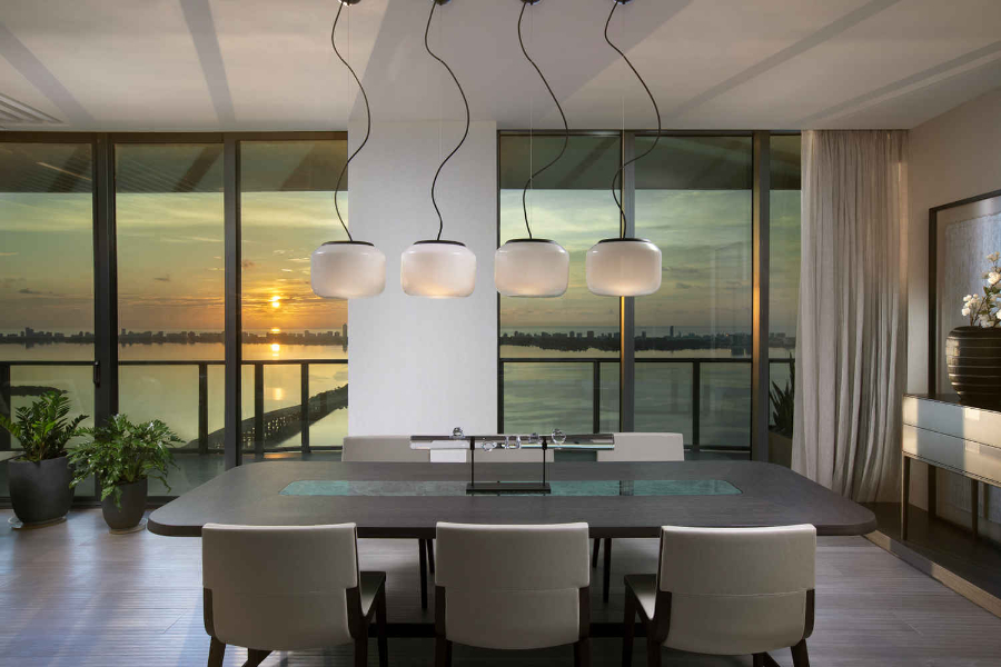 DKOR Interiors - Dive into some of the Best Interior Design in Miami - Modern Asian Miami Penthouse
