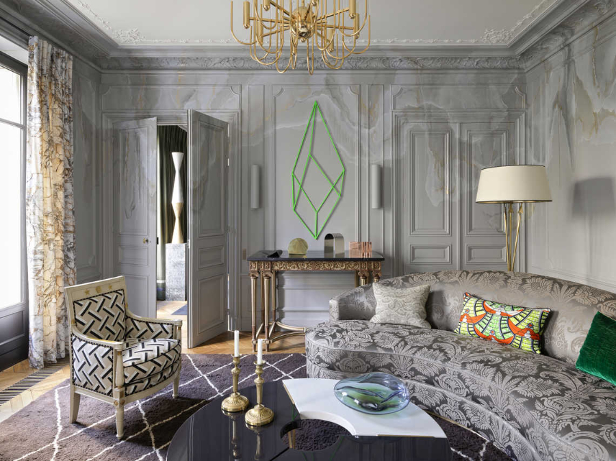Jean-Louis Deniot Living Room Boulevard Magenta Project