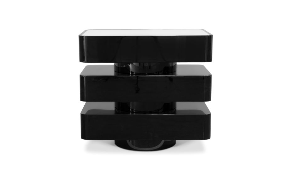 SHINTO Collection: The Fusion of Eastern Inspiration & Western Design bedside table