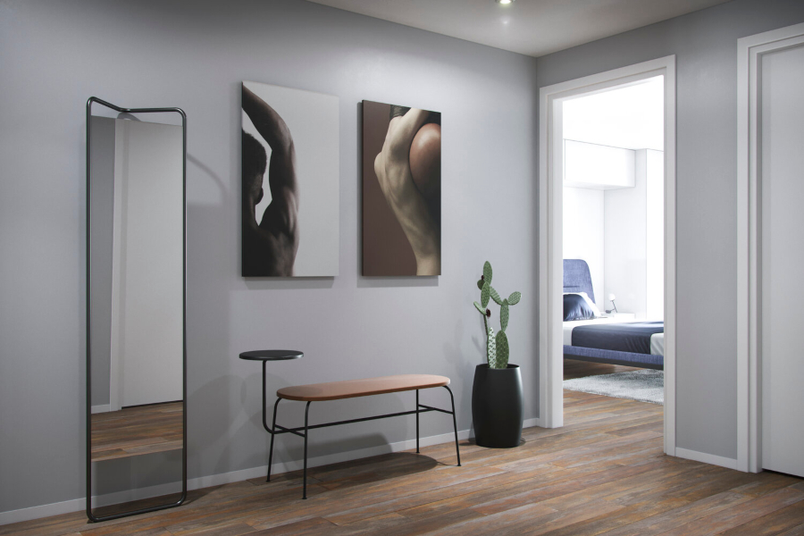 anastasia schuler design hallway contemporary