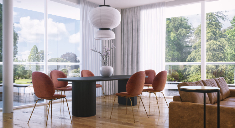 Living room anastasia schuler design contemporary interior