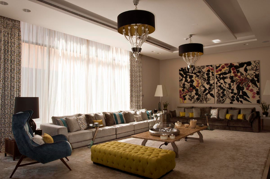Modern Living Room Decor by Carrillo Projects & Interior Design