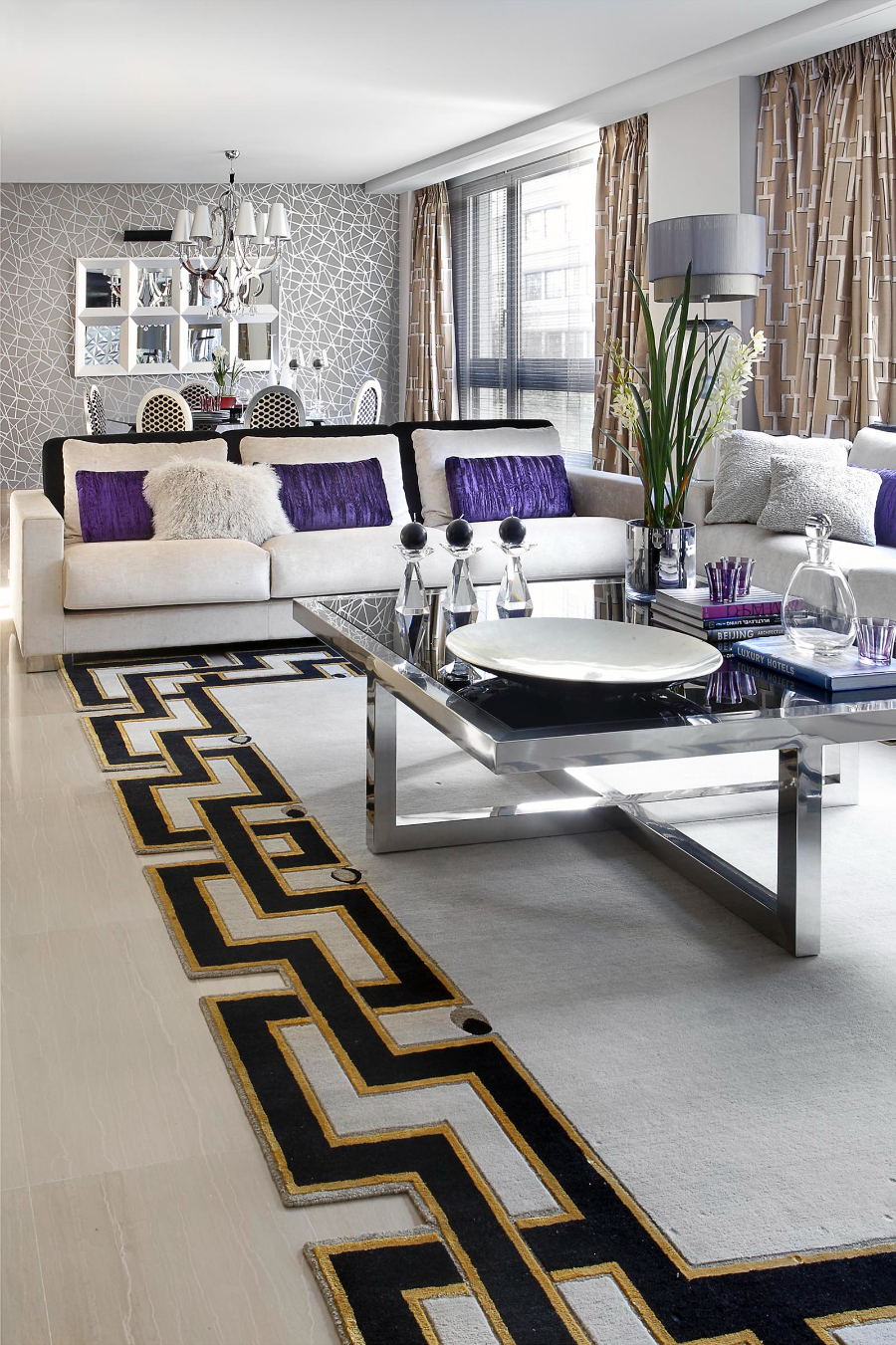 Modern Living Room Decor by Carrillo Projects & Interior Design