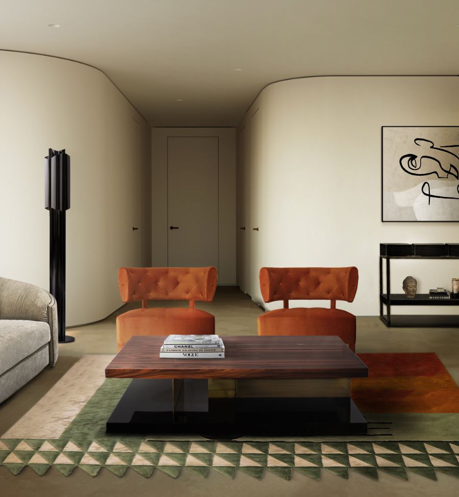 Modern Midcentury Interiors: Harmonising Sleek Lines & Organic Shapes