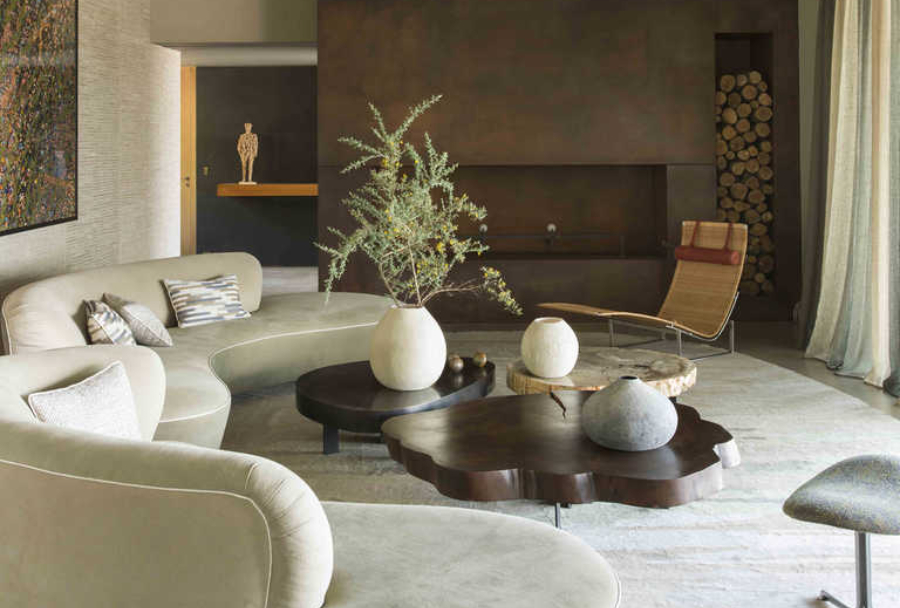 Interior Design Inspirations with Jean-Louis Deniot. Porto Vecchio Corsica Project in France