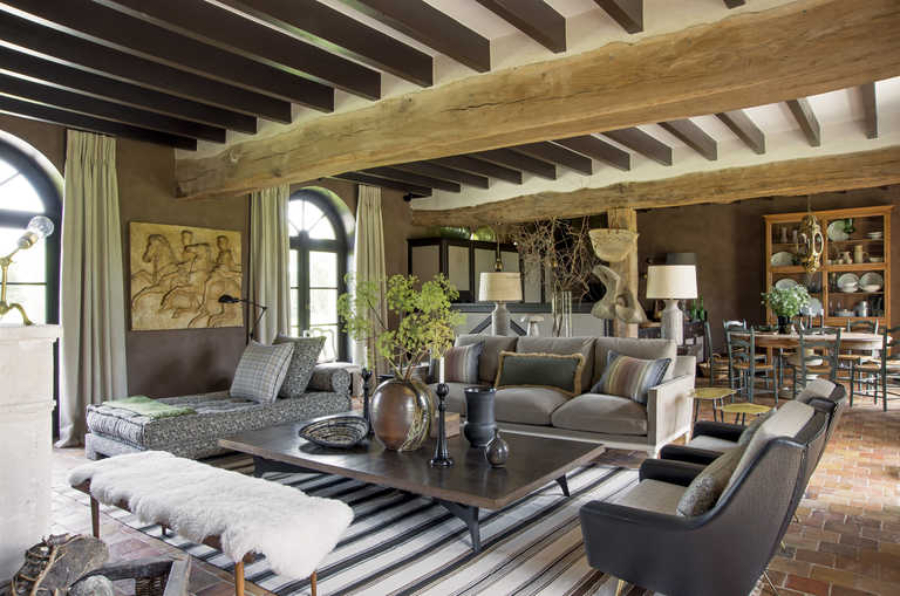 Interior Design Inspirations with Jean-Louis Deniot. Touraine Project in France