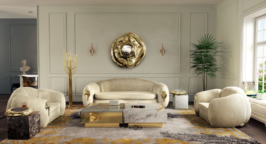 Living Room Decor with Unique Sofas: Modern and Sophisticated Designs