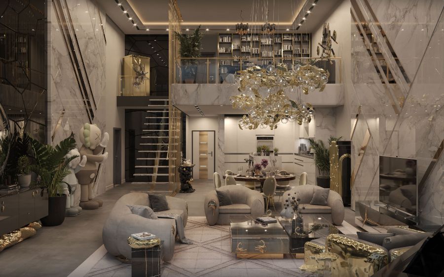 Living Room and Single Sofas: Modern, Exclusive, Fierce & Comfortable