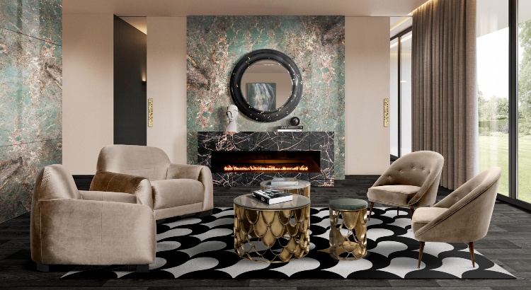 Living Room and Single Sofas: Modern, Exclusive, Fierce & Comfortable