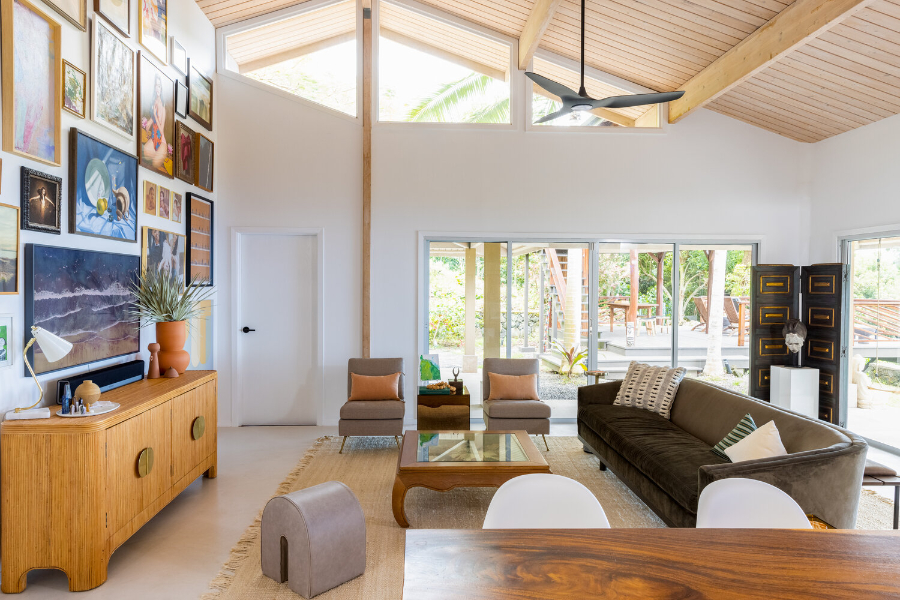 Living room decor ideas with Studio Palomino, unique high-low aesthetic, ndividual style 