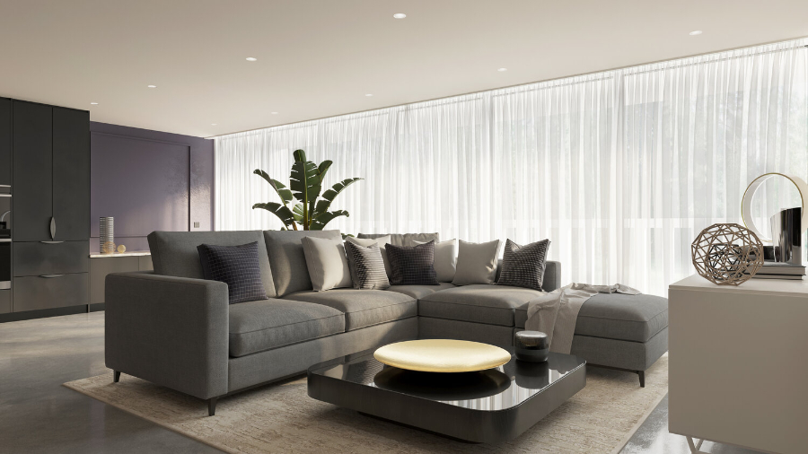 Living room decor ideas with Studio Palomino, family rooms  relaxing in style.