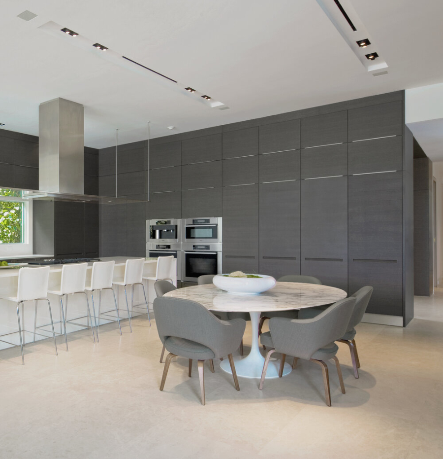 High-end Residential Projects by Michael Wolk. Boca Raton Residence in neutral tones