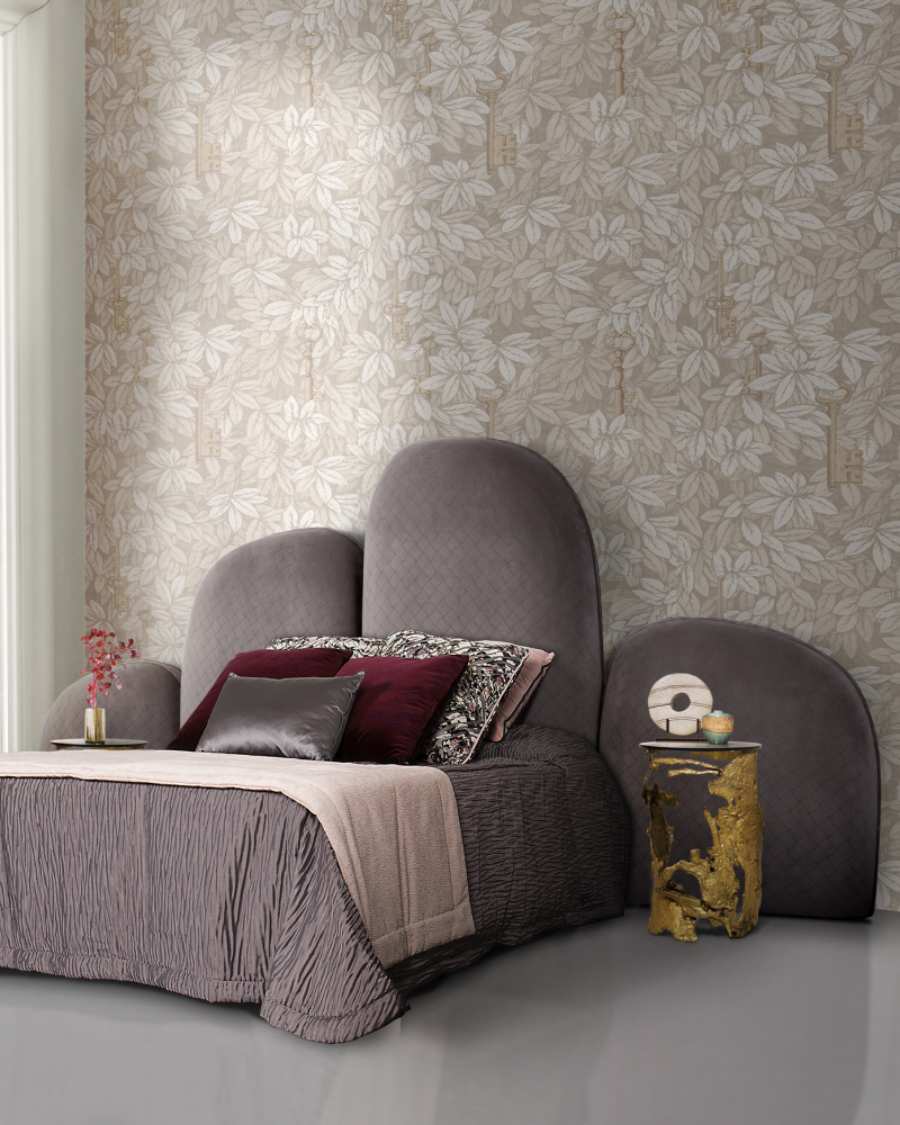 Amie Weitzman, contemporary bedroom decor, bedroom design, brown colors
