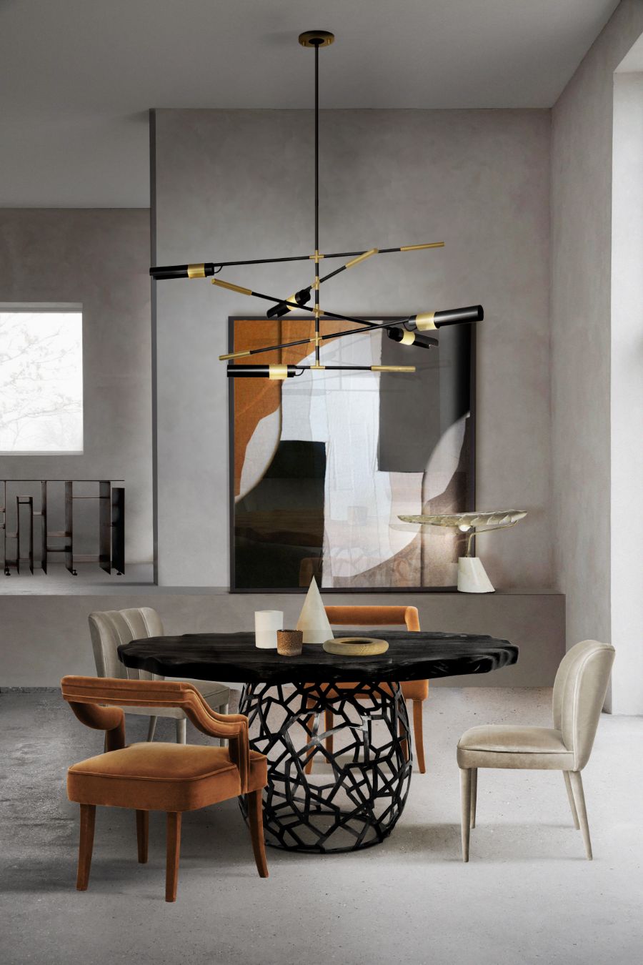 Modern Dining Tables: Rectangular, Oval, Round Table Modern Designs