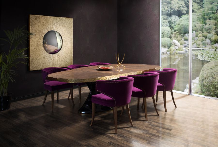 Modern Dining Tables: Rectangular, Oval, Round Table Modern Designs