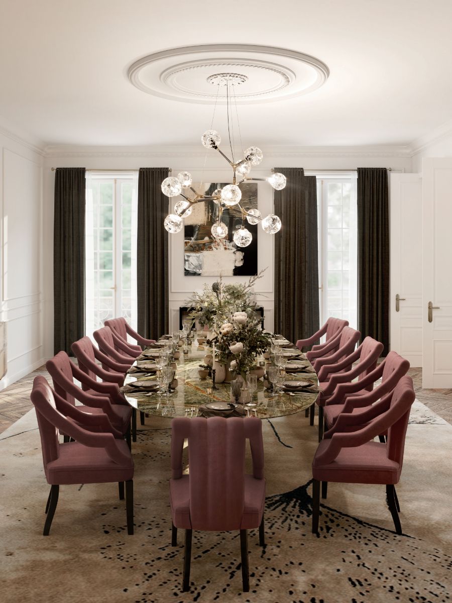 Modern Dining Tables: Rectangular, Oval, Round Table Modern Designs