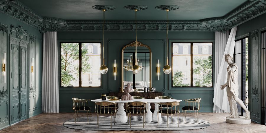 Modern Dining Tables: Rectangular, Oval, Round Table Modern Designs