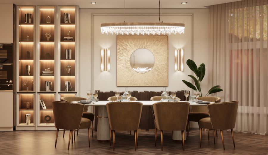 Modern Dining Tables: Rectangular, Oval, Round Table Modern Designs