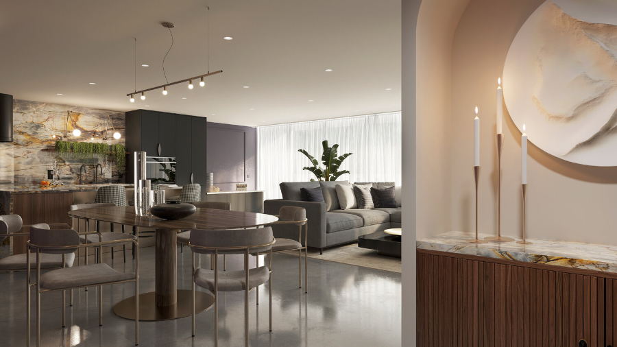 House decorating ideas with Studio Palomino, contemporary Interiors, Sophisticated style, wood details
