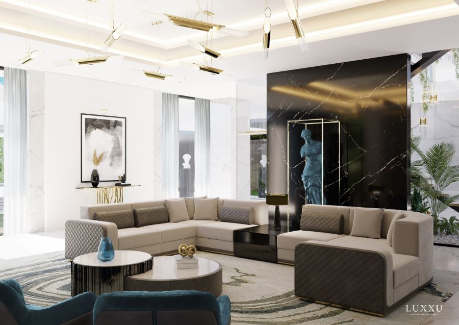 Modern Living Rooms: Bright, Fierce, Unique and Sophisticated