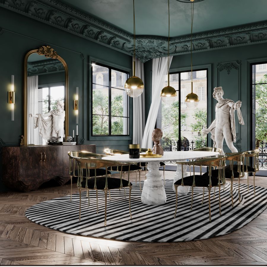Modern Decorating Ideas for Your Dining Room: Fierce & Nature Inspired