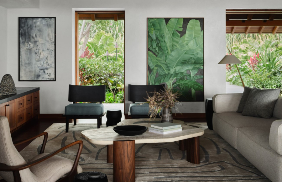 Modern Living Room Interiors from Nicole Hollis