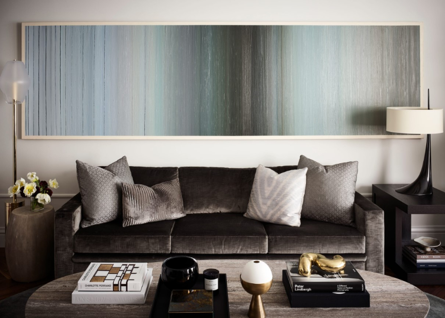 Modern Living Room Interiors from Nicole Hollis