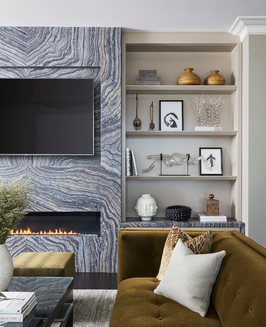 modern and eclectic with vivid colors living room by Donna Mondi Interior Design