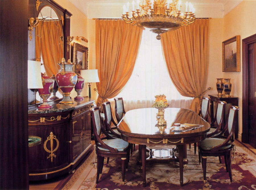Carlo Pes - Classic Interior Designs, Classic Dining Room