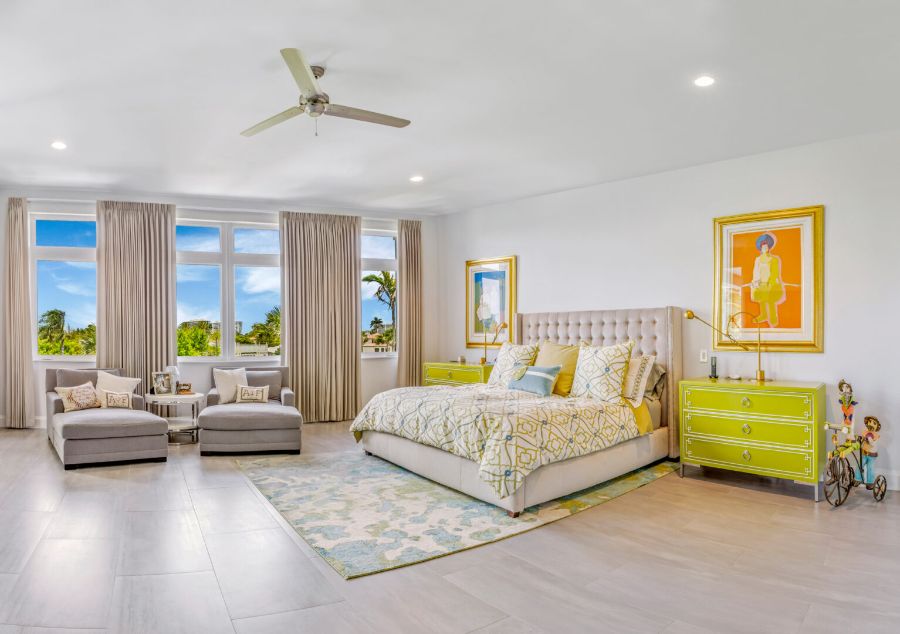 Bedroom design by Barbara Brickell 