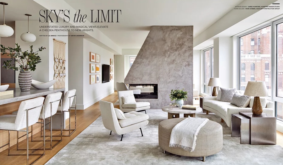 huniford design studio interior design contemporary modern new york