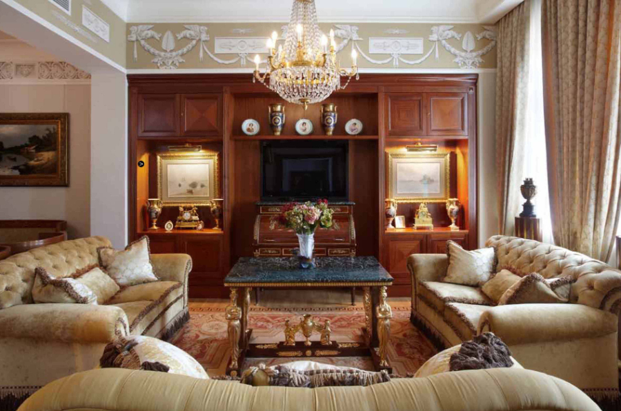 Carlo Pes - Classic Interior Designs, Classic Living Room