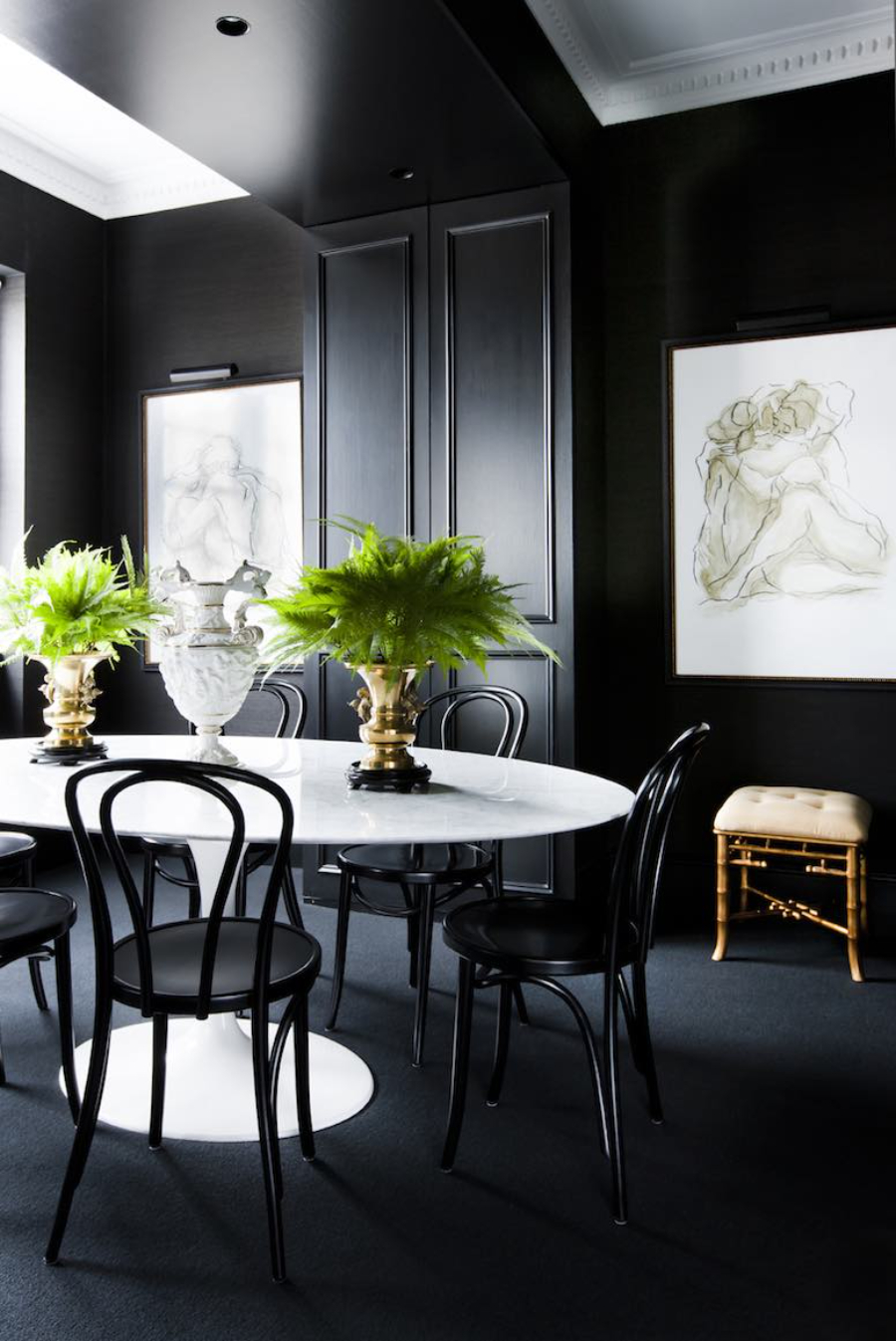 Modern Decor for Dining Room By Brendan Wong Design