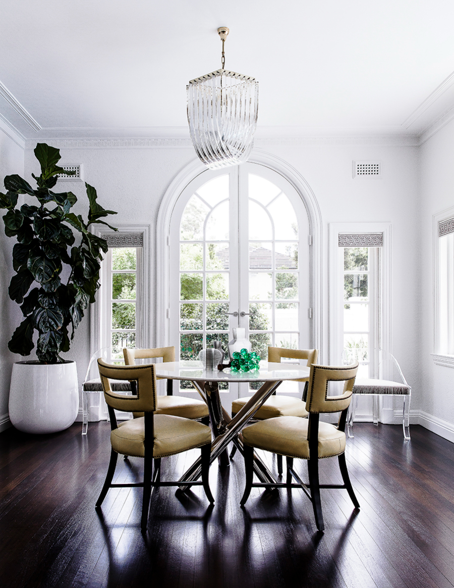 Modern Decor for Dining Room By Brendan Wong Design