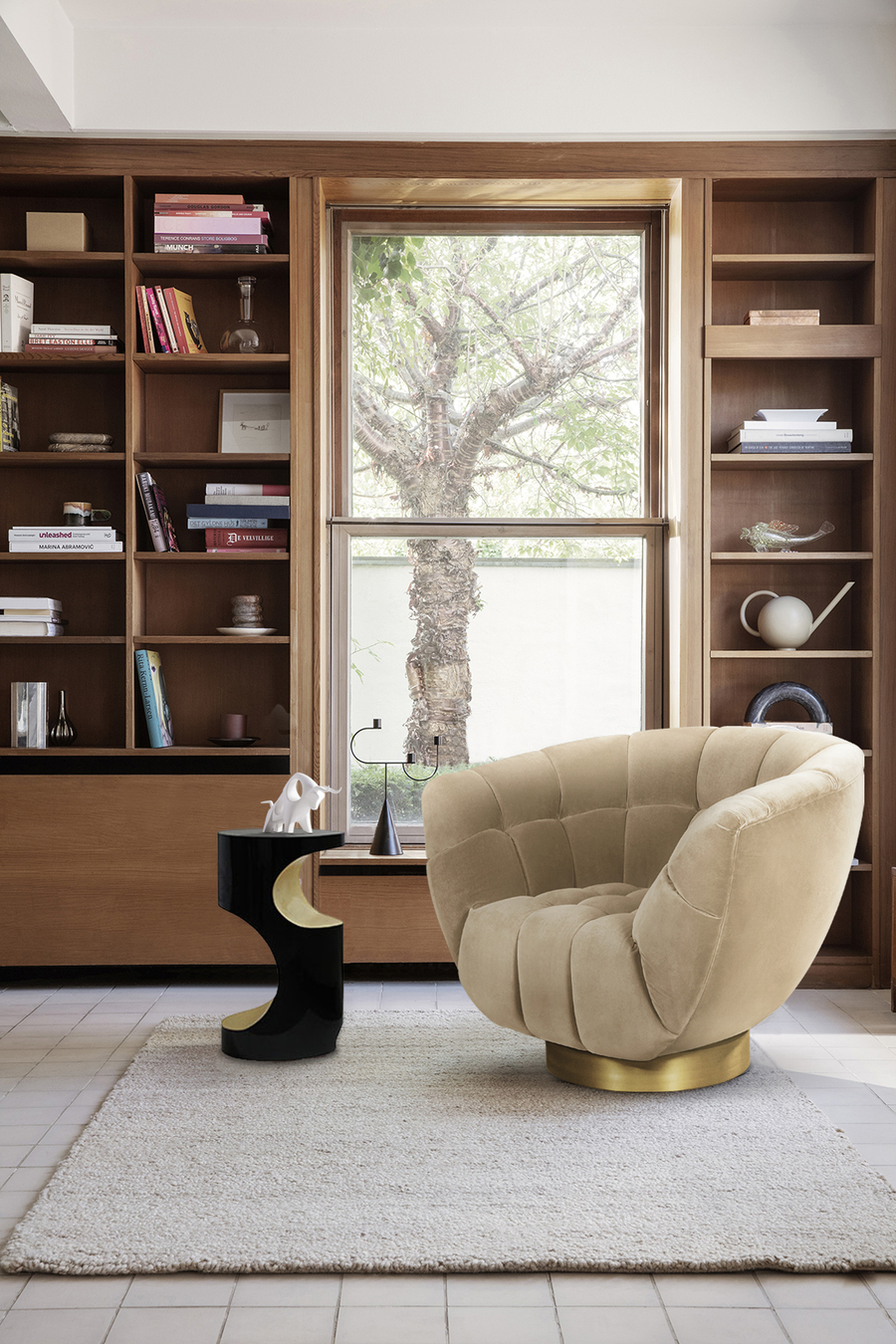 reading corner design ideas modern armchair