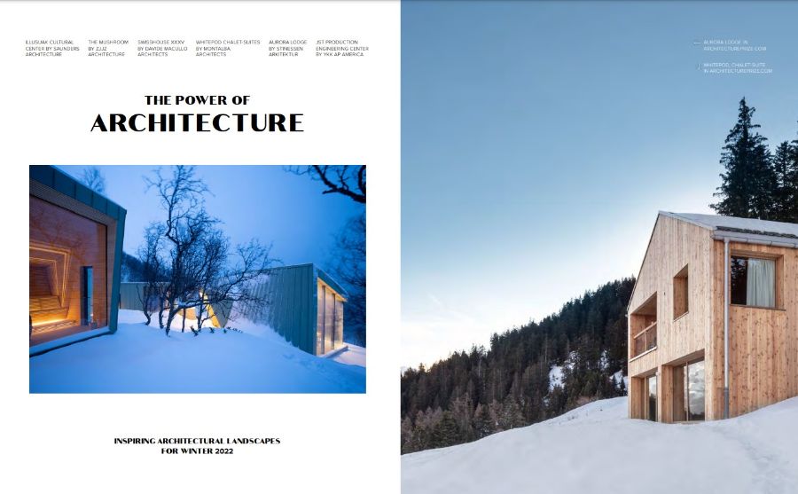 Modern Design Magazine Home'Society Winter Issue Second Edition the power of architecture