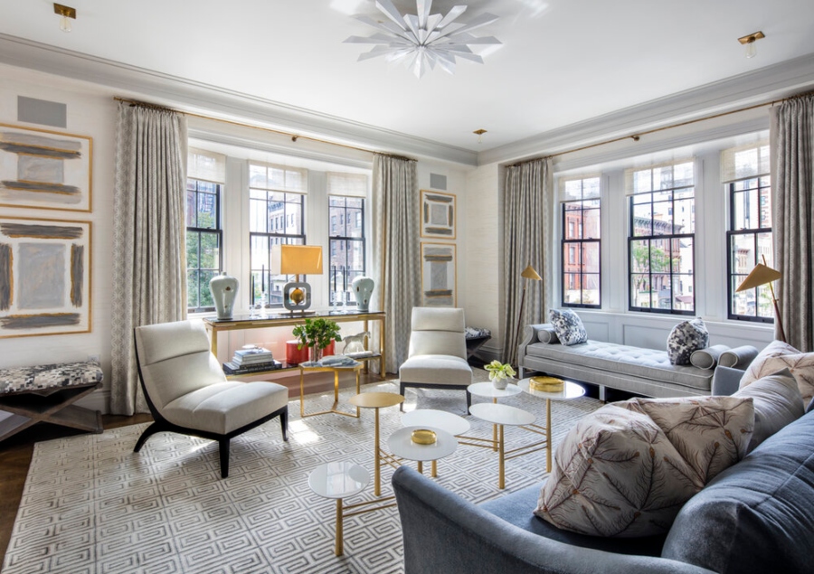 Thom Filicia: Modern Living Room Ideas in New York