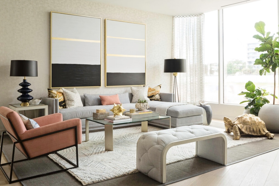 Thom Filicia: Modern Living Room Ideas in New York