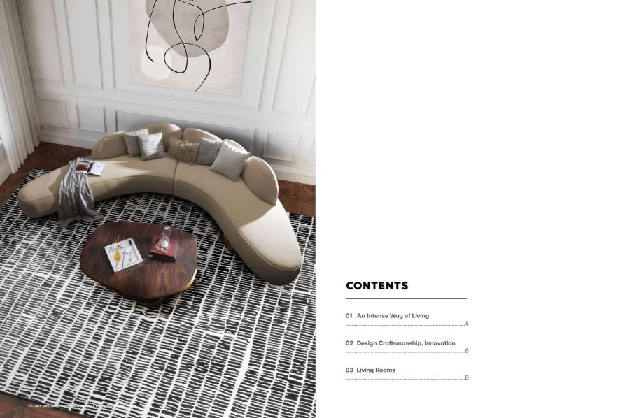 Living Room Collected Interiors Modern Step by Step Design Book Guide table of contents