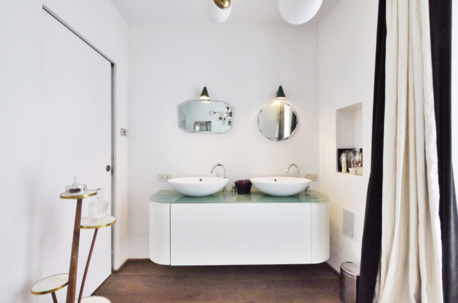 Milan and Rome Modern Interior Design + 8&A Architetti + Modern Bathroom