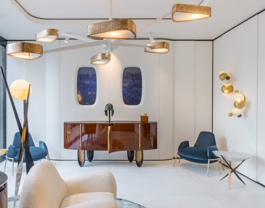 Milan and Rome Modern Interior Design + Achille Salvagni + Modern Entryway